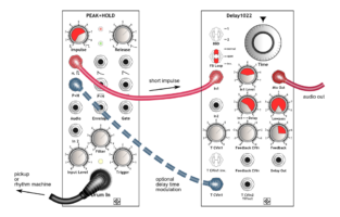 Delay1022 impulse triggered