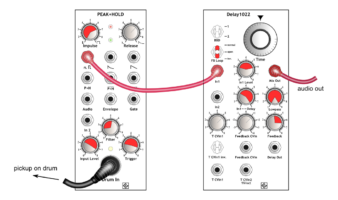 Peak+Hold controlling Delay1022