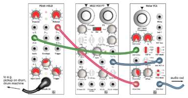 NoiseVCA with external signal